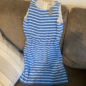 JCREW STRIPE DRESS SIZE 2 brand new with tags